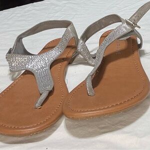 Silver Sandals​